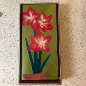 Christmas Cards Marcel Schurman Boxed Set of 16 w. Envlopes 3 Flowers in Pot